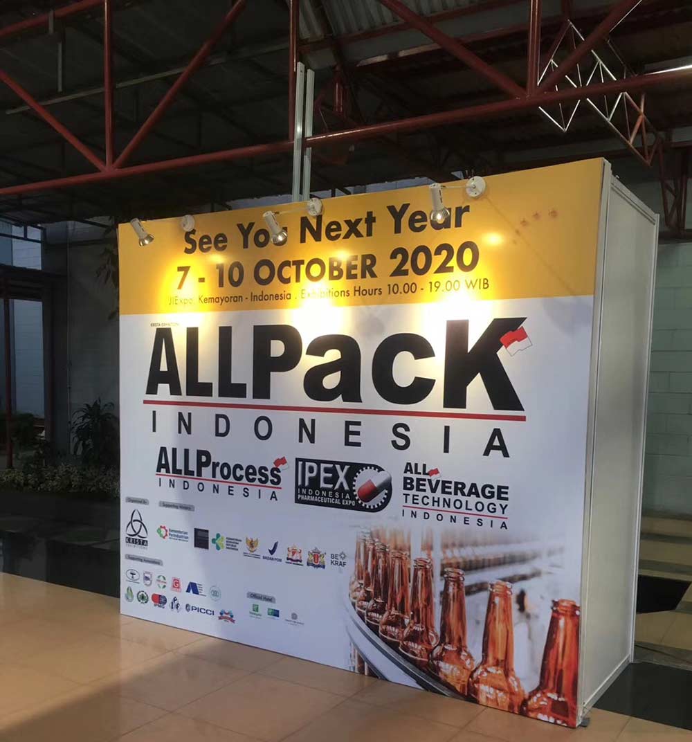 Meenjet At AllPack 2019 Indonesia