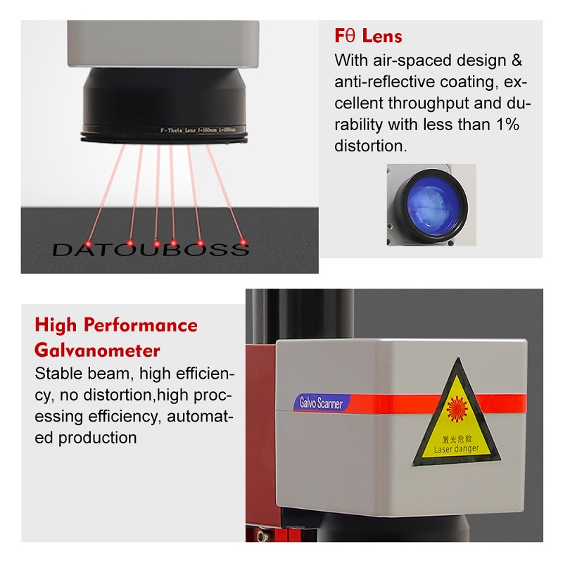 Desktop Static Laser Marking Machine 20W