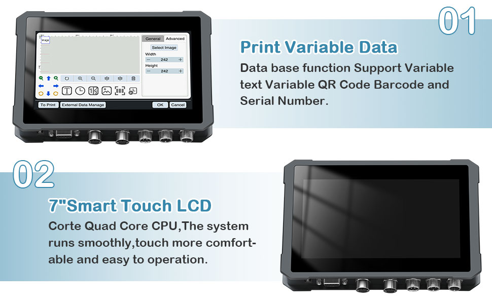 MxPlus2.0 Inkjet Coding Device