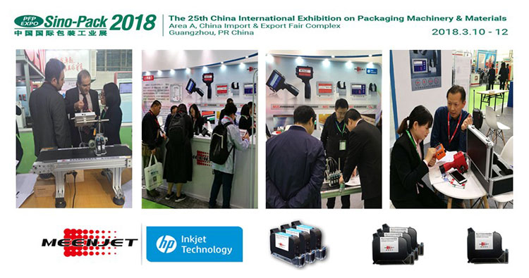 Sino-Pack China 2018 ( Inkjet coding Machine ) Exhibition Ended Perfectlly!
