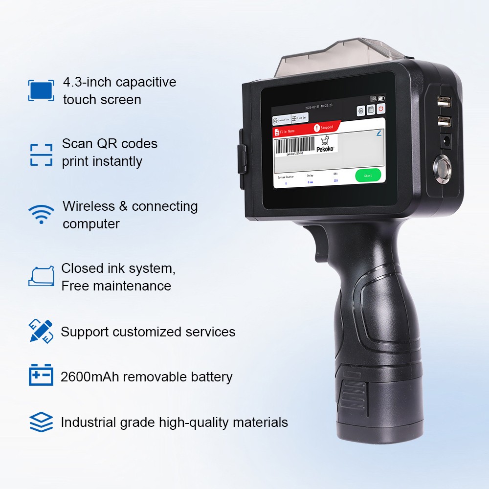 M9 Handheld Inkjet Printer