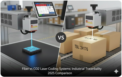 Fiber vs CO2 Laser Coding Systems: 2025 Comparison for Industrial Traceability