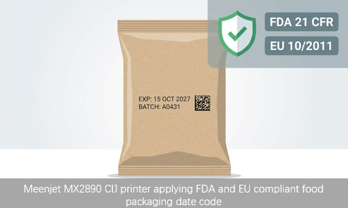 CIJ Coding for Food Packaging: Meeting FDA CIJ Coding for Food Packaging: Meeting FDA