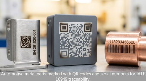 Handheld Fiber Laser for Automotive Parts Marking