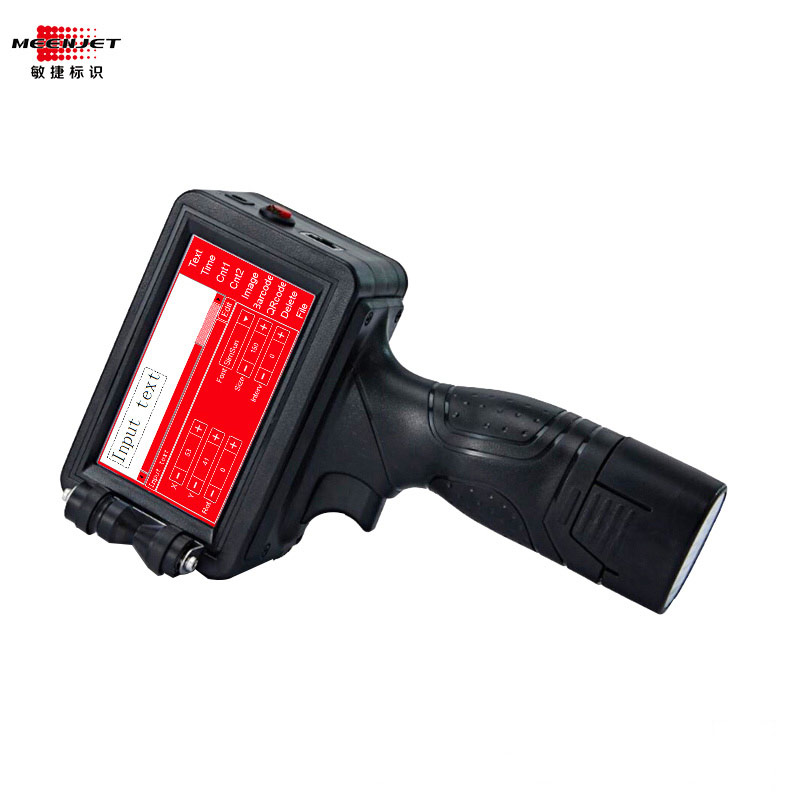 2020 latest handheld Inkjet Printer for PET plastic bottle, carton box