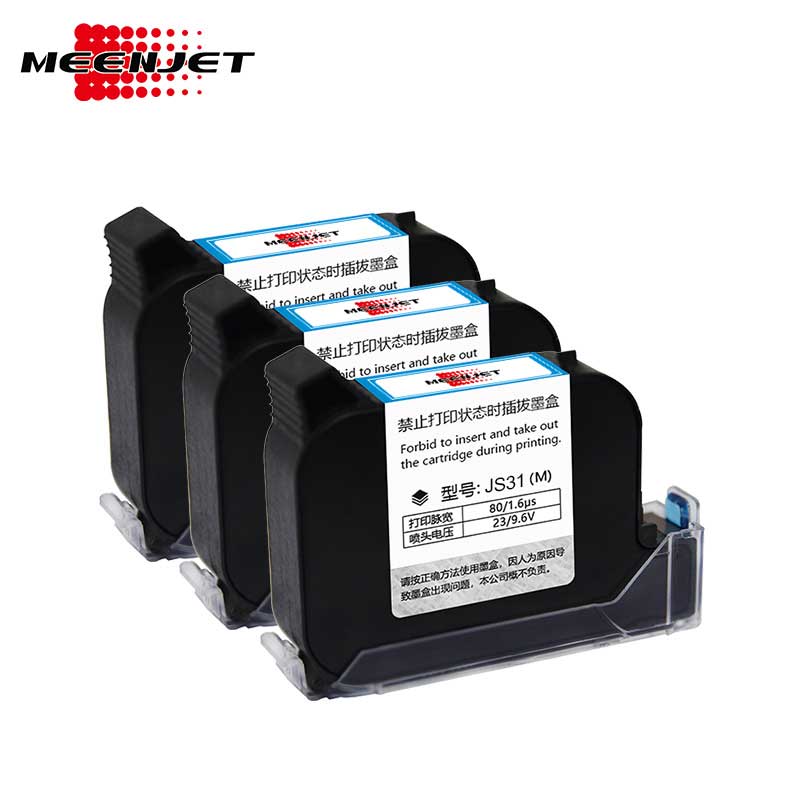 HP solvent fast dry red ink cartridges for inkjet coding machine
