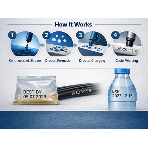 What Is a CIJ Inkjet Printer and How Does It Work?