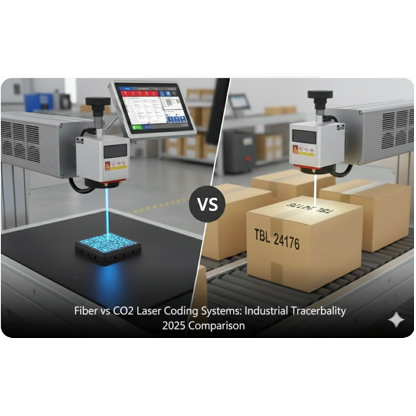 Fiber vs CO2 Laser Coding Systems: 2025 Comparison for Industrial Traceability