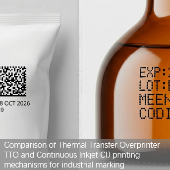 Comparison Guide: Thermal Transfer Overprinting (TTO) vs. Continuous Inkjet (CIJ)