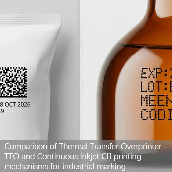 Comparison Guide: Thermal Transfer Overprinting (TTO) vs. Continuous Inkjet (CIJ)