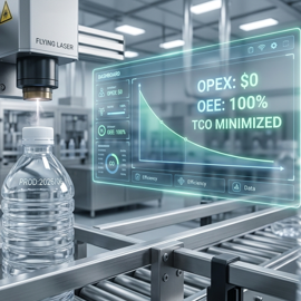 ROI Analysis: Flying Laser Printers vs. CIJ for High-Speed Lines