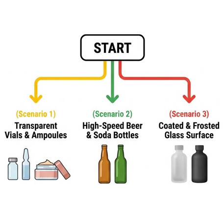 UV Laser Guide: Fix QR Code Reading Failures on Glass Bottles (No-Read Errors)